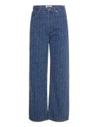 Ivy-Brooke Jeans Punch Denim Bottoms Jeans Wide Blue IVY Copenhagen