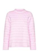 Saralisa Jumper Tops Knitwear Jumpers Pink Jumperfabriken