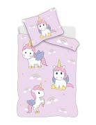 Bed Linen Junior Nb 2302 Unicorn - 100X140, 40X45 Cm Home Sleep Time B...