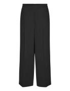 Mapippie Bottoms Trousers Wide Leg Black Masai