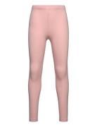 Leggings Basic Sj Solid Bottoms Leggings Pink Lindex