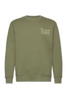 Wobbly Lee Sws Tops Sweat-shirts & Hoodies Sweat-shirts Green Lee Jean...