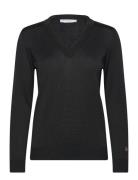 Trixie Sweater Tops Knitwear Jumpers Black BUSNEL