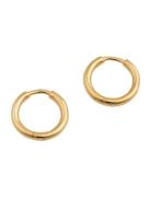 Beloved Fat Small Hoops Accessories Jewellery Earrings Hoops Gold Syst...