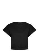 Lily Top Tops T-shirts & Tops Short-sleeved Black Residus