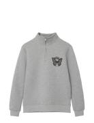 Nlfrajla Ls Half Zip Sweat Tops Sweat-shirts & Hoodies Sweat-shirts Gr...