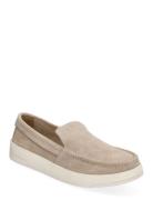 Jfwmaccartney Suede Loafer Sn Loaferit Matalat Kengät Beige Jack & J S