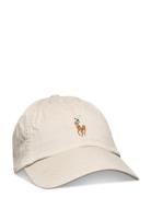 Stretch-Cotton Twill Ball Cap Accessories Headwear Caps Beige Polo Ral...