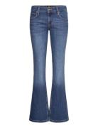 Jessica Bottoms Jeans Flares Blue Lee Jeans