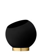 Globe Flowerpot Home Decoration Flower Pots Black AYTM