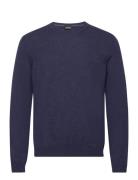 Bagritte-E Tops Knitwear Round Necks Navy BOSS