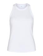 Lr-Numbia Tops T-shirts & Tops Sleeveless White Levete Room