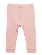 Leggings - Bamboo Bottoms Leggings Pink Minymo