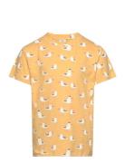 Arthur - T-Shirt Tops T-shirts Short-sleeved Yellow Hust & Claire