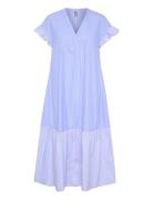 Cucia Sleeveles Striped Dress Maksimekko Juhlamekko Blue Culture