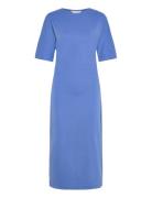 Mschjuniper Lynette 2/4 Dress Maksimekko Juhlamekko Blue MSCH Copenhag...