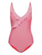 Santorini Swimsuit Uimapuku Uima-asut Red Missya