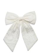 Angela Bow Scrunchie Accessories Hair Accessories Scrunchies White Bec...