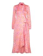 Laracras Dress Maksimekko Juhlamekko Pink Cras