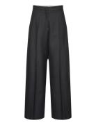 Tilwida_Alica Bottoms Trousers Wide Leg Black BOSS