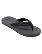 Carver Squish Flipflopit Rantasandaalit Sandaalit Black Quiksilver