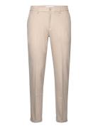 Pino Herringb Pants Bottoms Trousers Formal Cream Les Deux