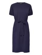 Dress-Jersey Polvipituinen Mekko Navy Brandtex