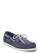 Docksides Portland Nubuck Purjehduskengät Kengät Navy Sebago