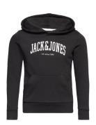 Jjejosh Sweat Hood Sn Jnr Tops Sweat-shirts & Hoodies Hoodies Black Ja...