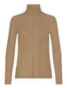 Eve - Soft Wool Tops Knitwear Turtleneck Brown Day Birger Et Mikkelsen