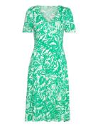 Frfedot 1 Dress Polvipituinen Mekko Green Fransa