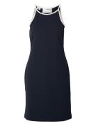 Slfelfrida Sl Contrast Short Dress Lyhyt Mekko Navy Selected Femme