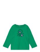 T-Shirt L/S Tops T-shirts Long-sleeved T-shirts Green United Colors Of...