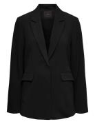 Bluris Ls Blazer Noos Blazers Single Breasted Blazers Black YAS