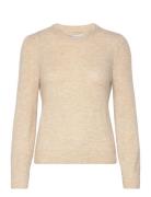 Nujinky B Pullover Tops Knitwear Jumpers Cream Nümph