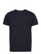 Cn Tee Ss Tops T-shirts Short-sleeved Blue Tommy Hilfiger