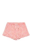 Floral Cotton Shorts Bottoms Shorts Orange Mango