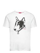 Dammock Designers T-shirts Short-sleeved White HUGO