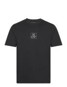 T-Shirts Short Sleeve Tops T-shirts Short-sleeved Black Marc O'Polo