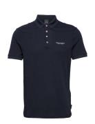 Polo Tops Polos Short-sleeved Blue Armani Exchange