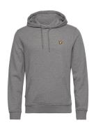 Pullover Hoodie Tops Sweat-shirts & Hoodies Hoodies Grey Lyle & Scott