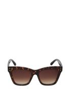 Slfspencer Sunglasses Aurinkolasit Brown Selected Femme