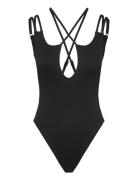 Red Label Swimsuit Uimapuku Uima-asut Black HUGO