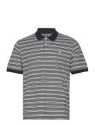 Jprbluwin Polo Ss Stripe Tops Polos Short-sleeved Grey Jack & J S