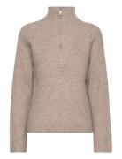 Ohiosw Sweater Tops Knitwear Jumpers Beige Sofie Schnoor