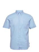 Matrostol Bd Ss Tops Shirts Short-sleeved Blue Matinique