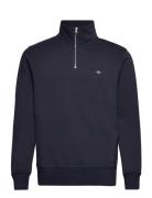 Reg Shield Half Zip Sweat Tops Sweat-shirts & Hoodies Sweat-shirts Nav...