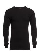 Dovre T-Shirts 1/1 Ærme Tops T-shirts Long-sleeved Black Dovre