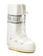 Mb Moon Boot Nylon Nauhalliset Talvikengät White Moon Boot