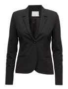 Jillian Blazer Blazers Single Breasted Blazers Black Kaffe